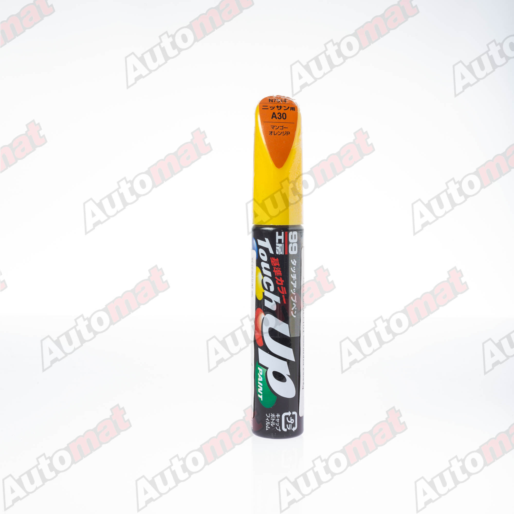 Краска для ремонта сколов и царапин Soft99 TOUCH UP PAINT A30, флакон с кисточкой, 12 мл