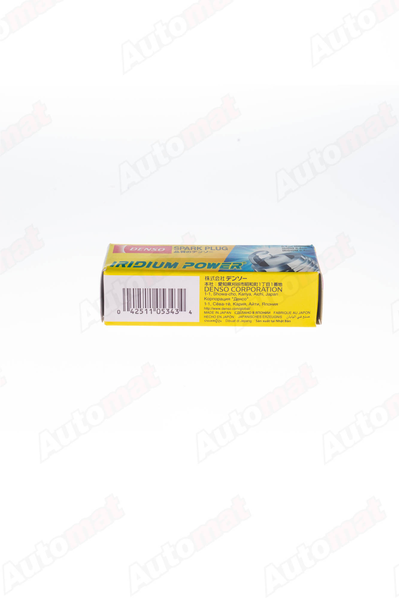 Свеча зажигания DENSO 5343 IKH16 с иридиевым электродом
